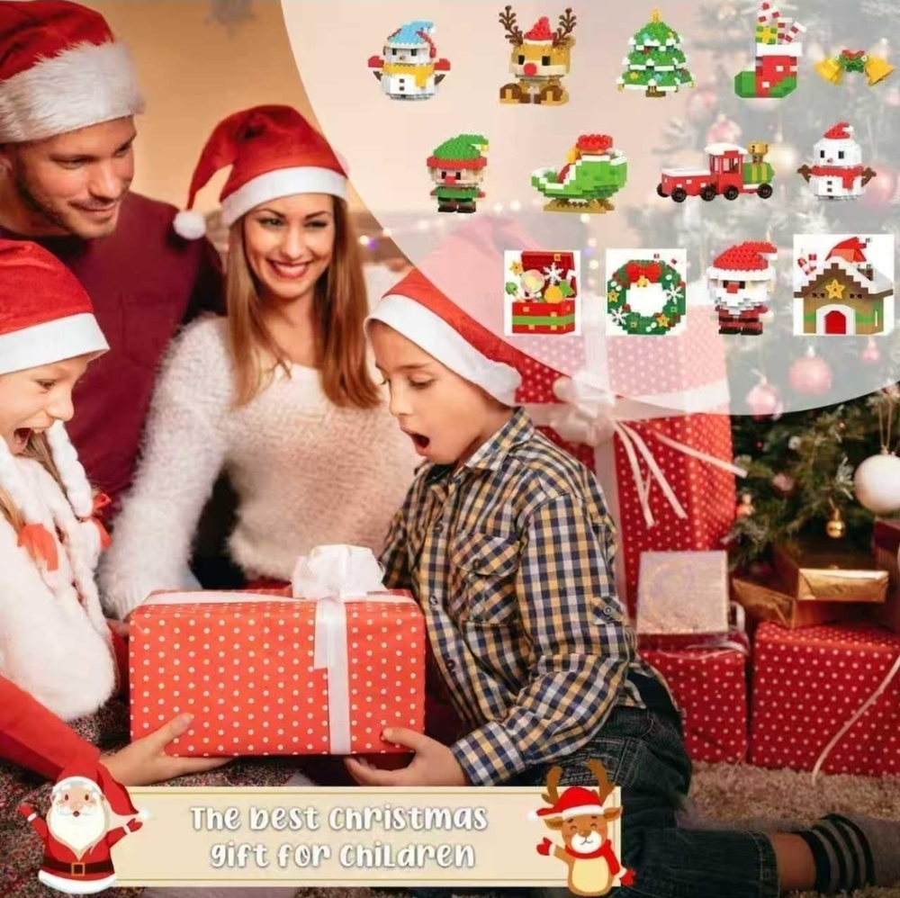 LELEBROTHER Festive Building Blocks Set (6 SETS) - Picture 12 of 13